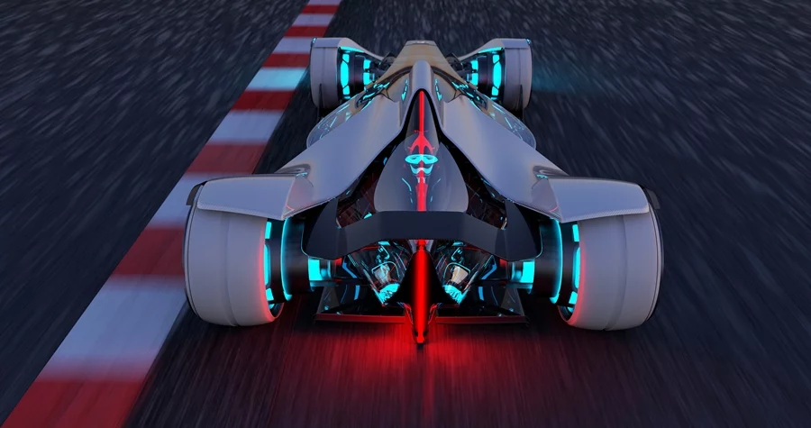 A rear view of the Synaptiq