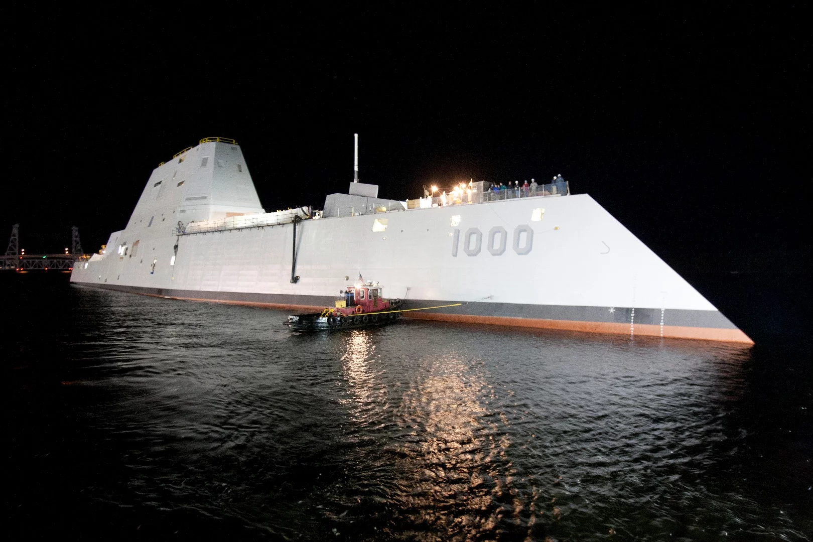 The Zumwalt was launched in 2014