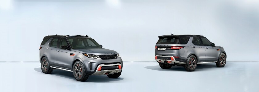 The production preview model on display at IAA features unique bumpers and skid plates and orange highlights, such as the Rush Orange-finished metal bezels around the tow pin access points