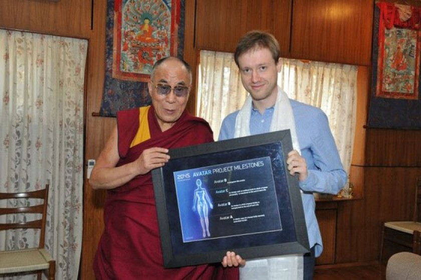 The Dalai Lama has expressed support for the Avatar initiative (Photo: 2045.com)