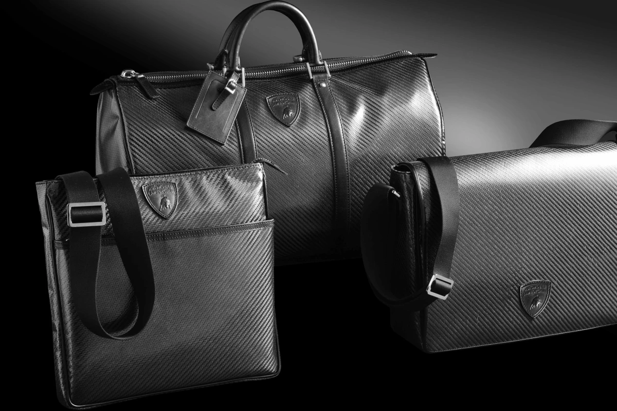 Lamborghini has taken the next logical step in its development of carbon fiber by launching a line of bags