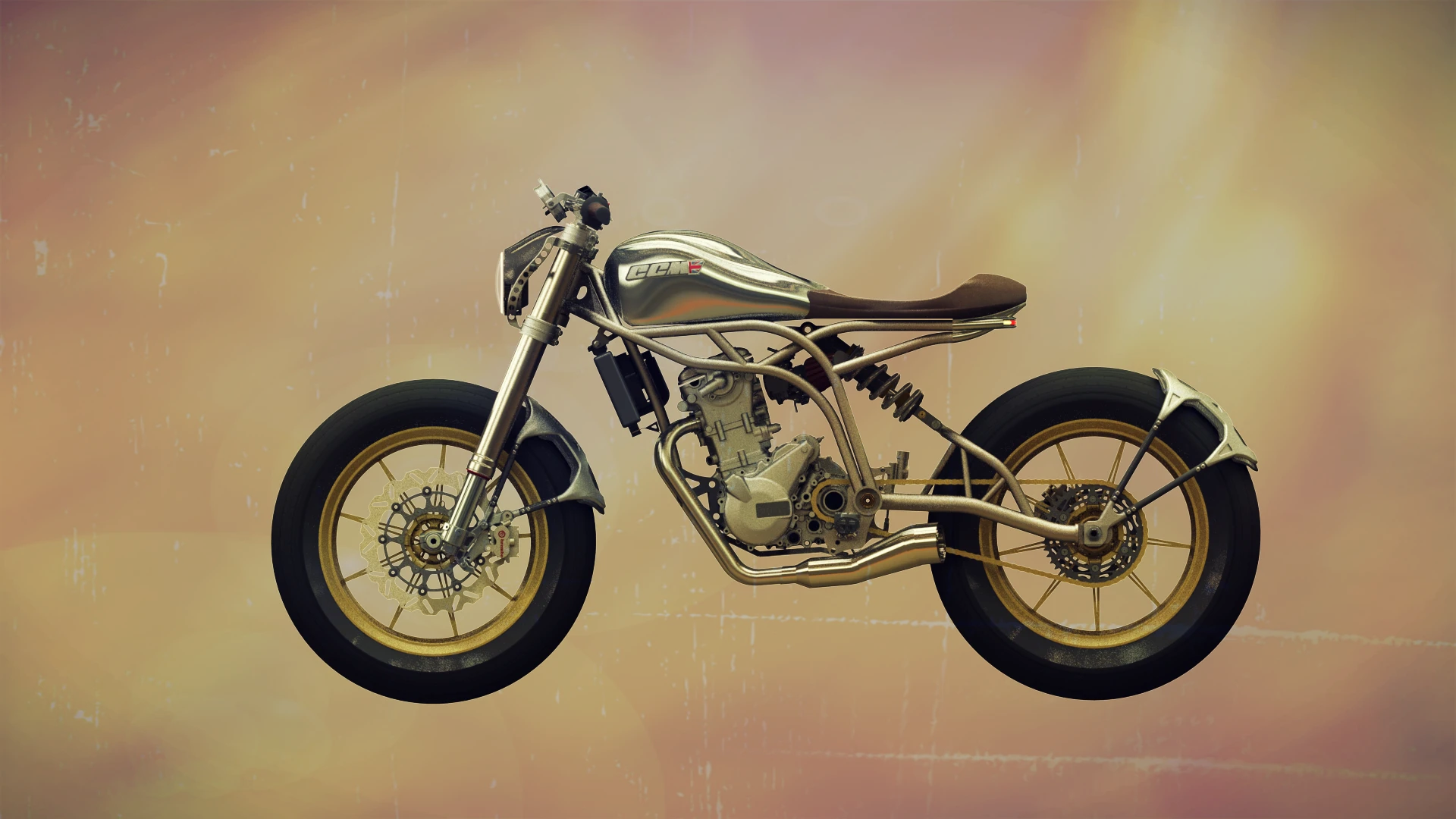 CCM Spitfire: minimalist design with plenty of air around the engine