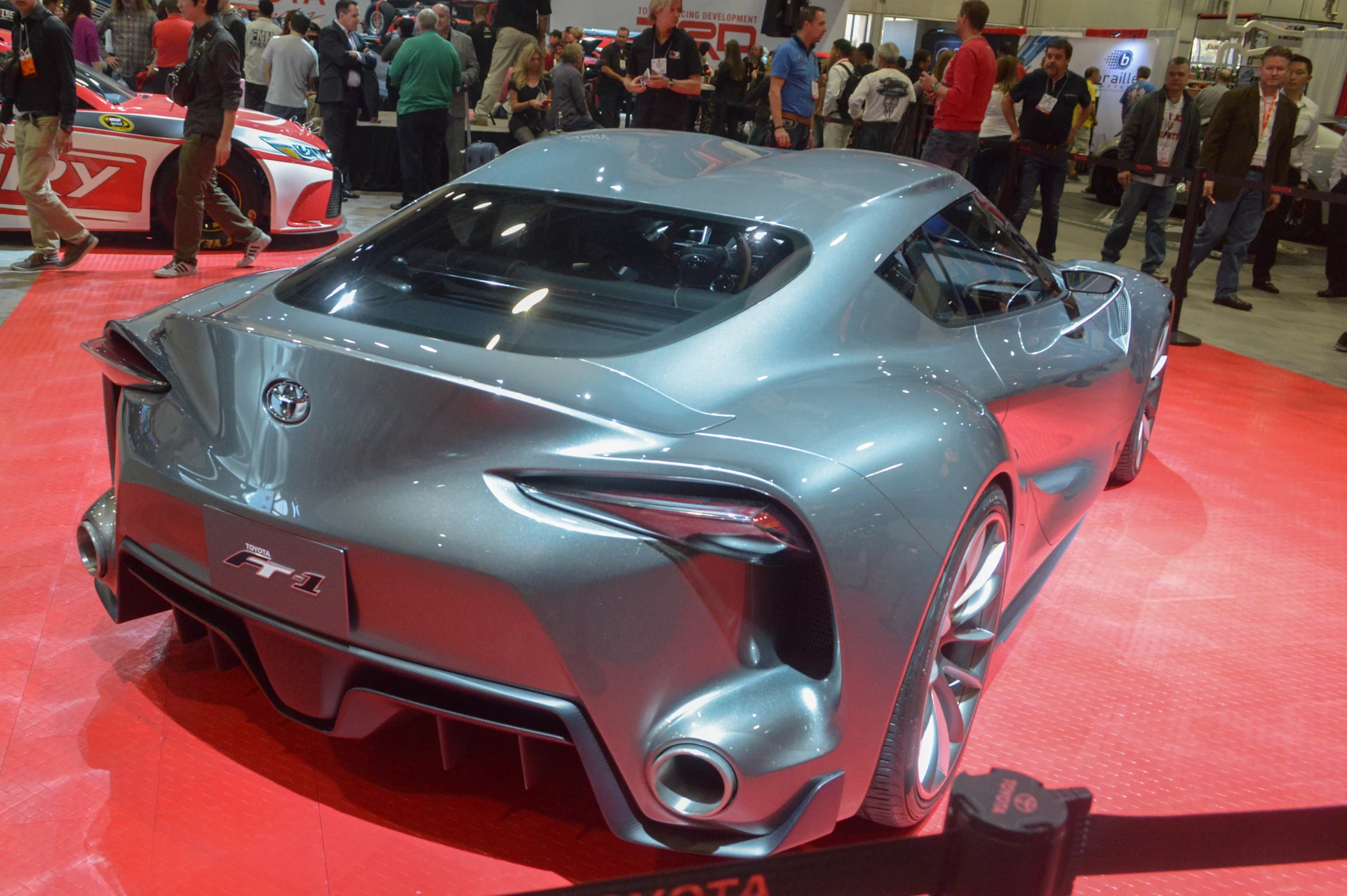 The Toyota FT-1 at the SEMA Show 2014 (Photo: C.C. Weiss/Gizmag)