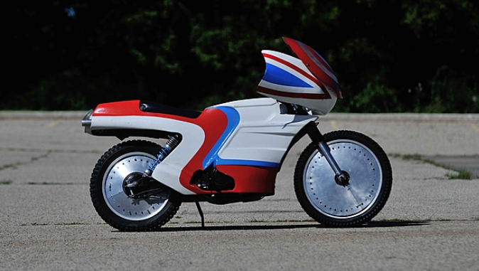 Cheapest of the four will be a 1976 Yamaha TT500 used in the movie Captain America (1979) which is likely to sell under $10,000.