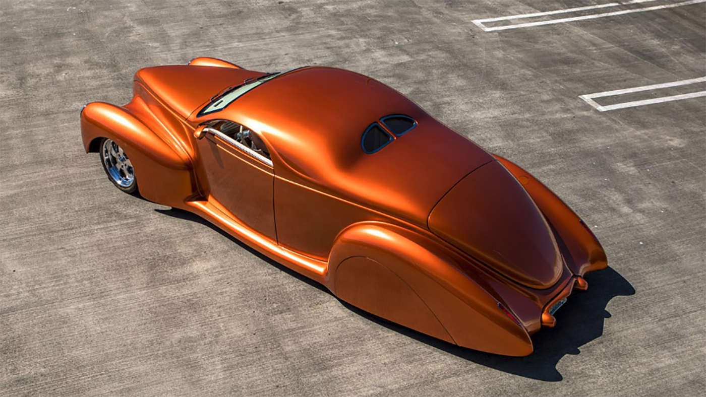 2018 Monterey Car Week Auction Report | 1939 Lincoln Zephyr 'El Zorro' Coupe | Estimate: from $125,000 to $175,000 | Sold for $101,200 | Auction: Worldwide | Lot 47 | Official Description