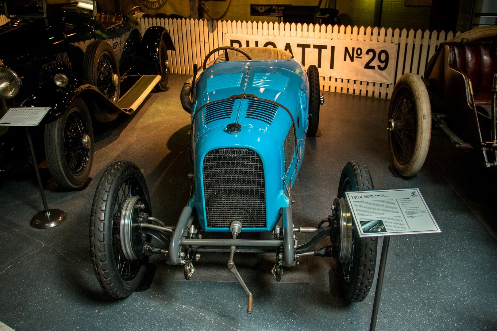 1924 Bucciali Type B6: Bucciali was a French automaker between 1922 and 1933, and the B6-C24 was a hyper-streamlined racecar prototype in its day, with a teardrop-tapered rear end that was inspired by the rapid rise of aviation.