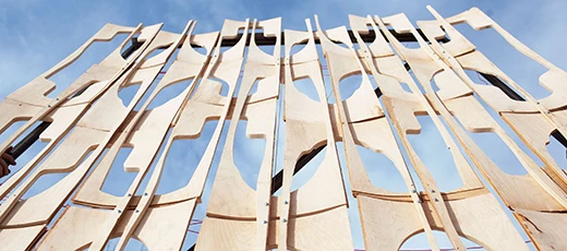 CODA will clad the frame using manufacturing off-cuts from ecological Ithaca-based company Comet Skateboards (Image: CODA)