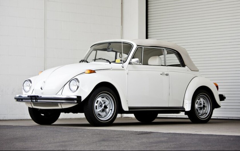Gooding & Co has sold a number of the most valuable Beetles, including this ninth ranked (most valuable) 1979 Volkswagen Beetle Convertible which fetched $66,000 at Scottsdale in 2015 | Auction Link