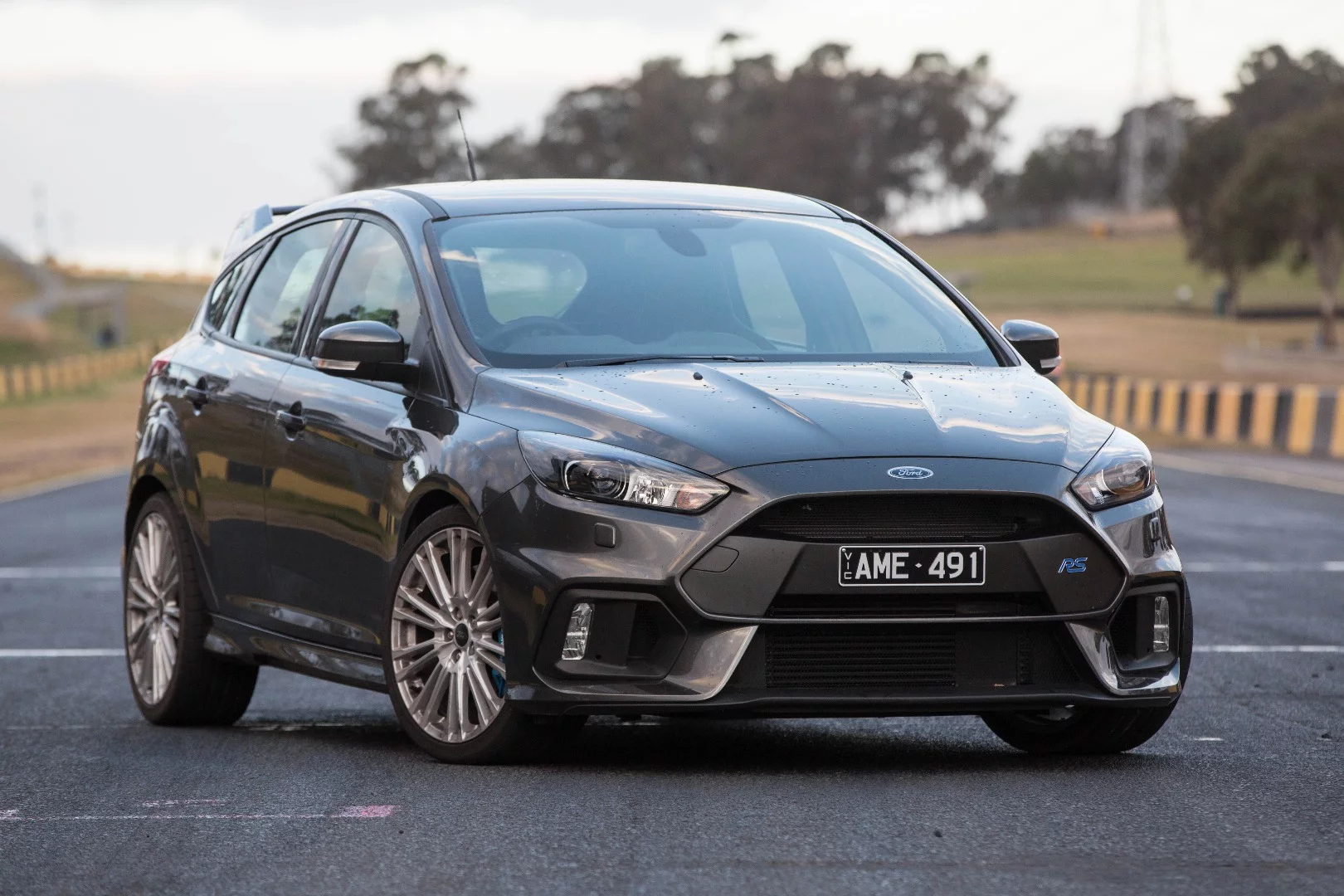 The RS was fun on the road, but it's even better on the track