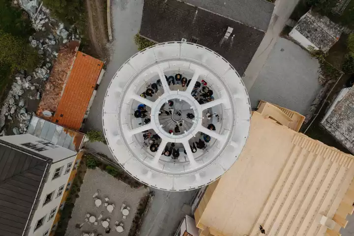 Tor Alva consist of four stories and can accommodate up to 32 people at once