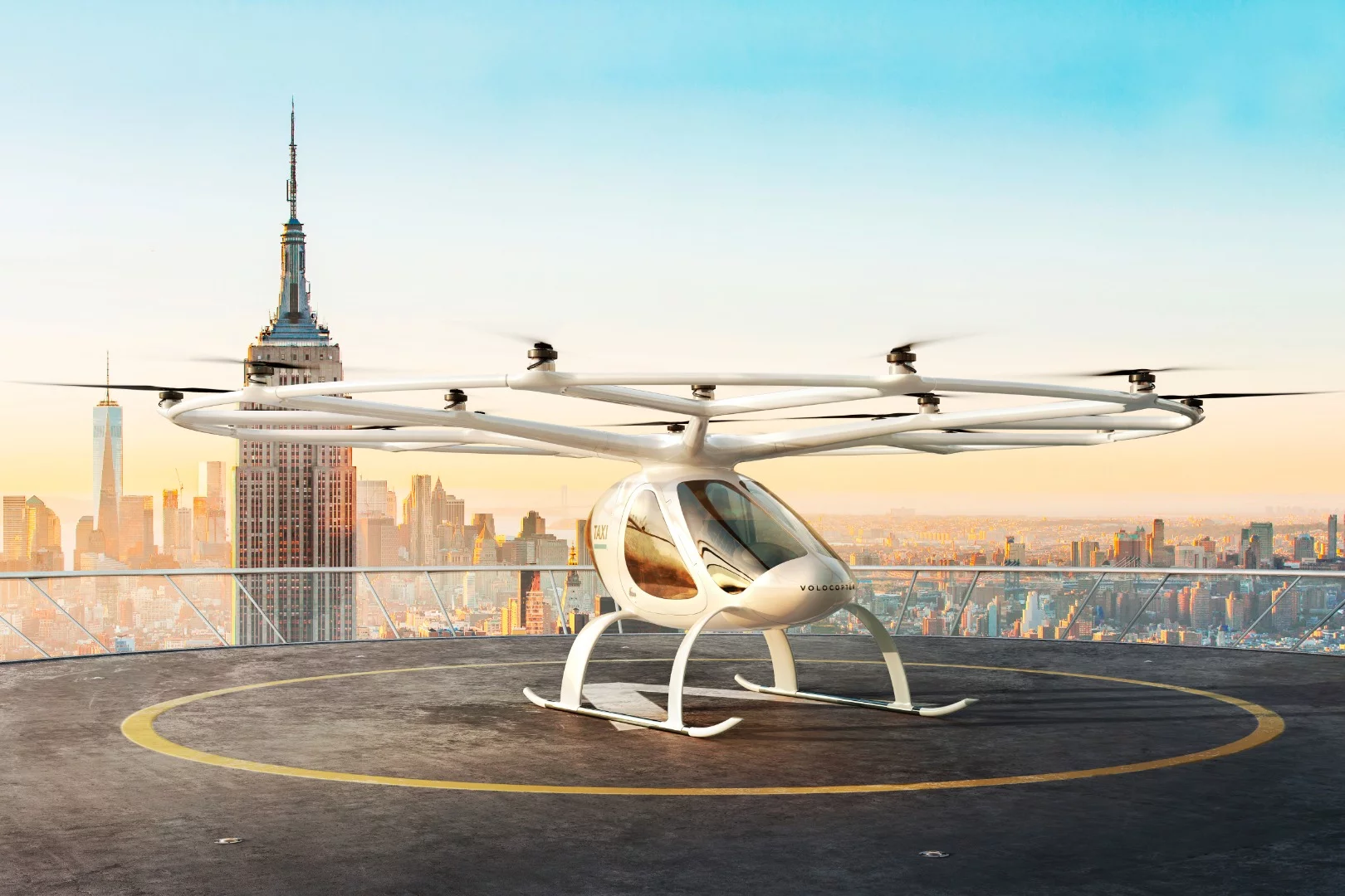 German aviation startup Volocopter is one of the more active players in the nascent flying taxi scene