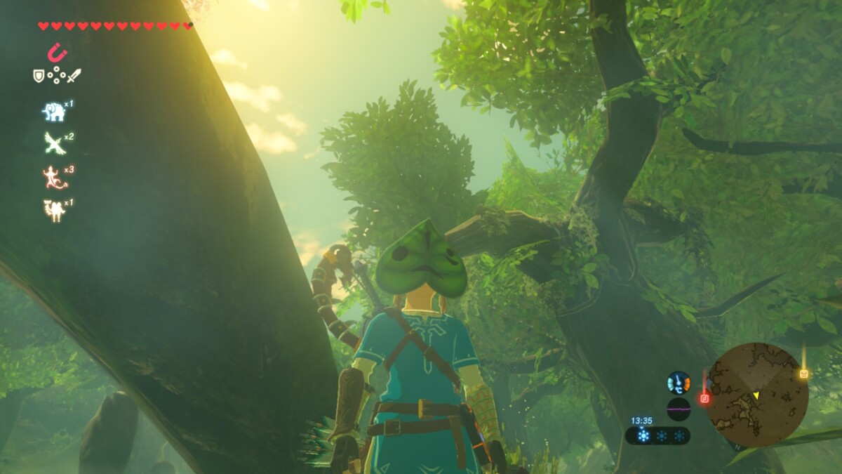 How To Find The Korok Mask In Zelda Botw S First Dlc Pack