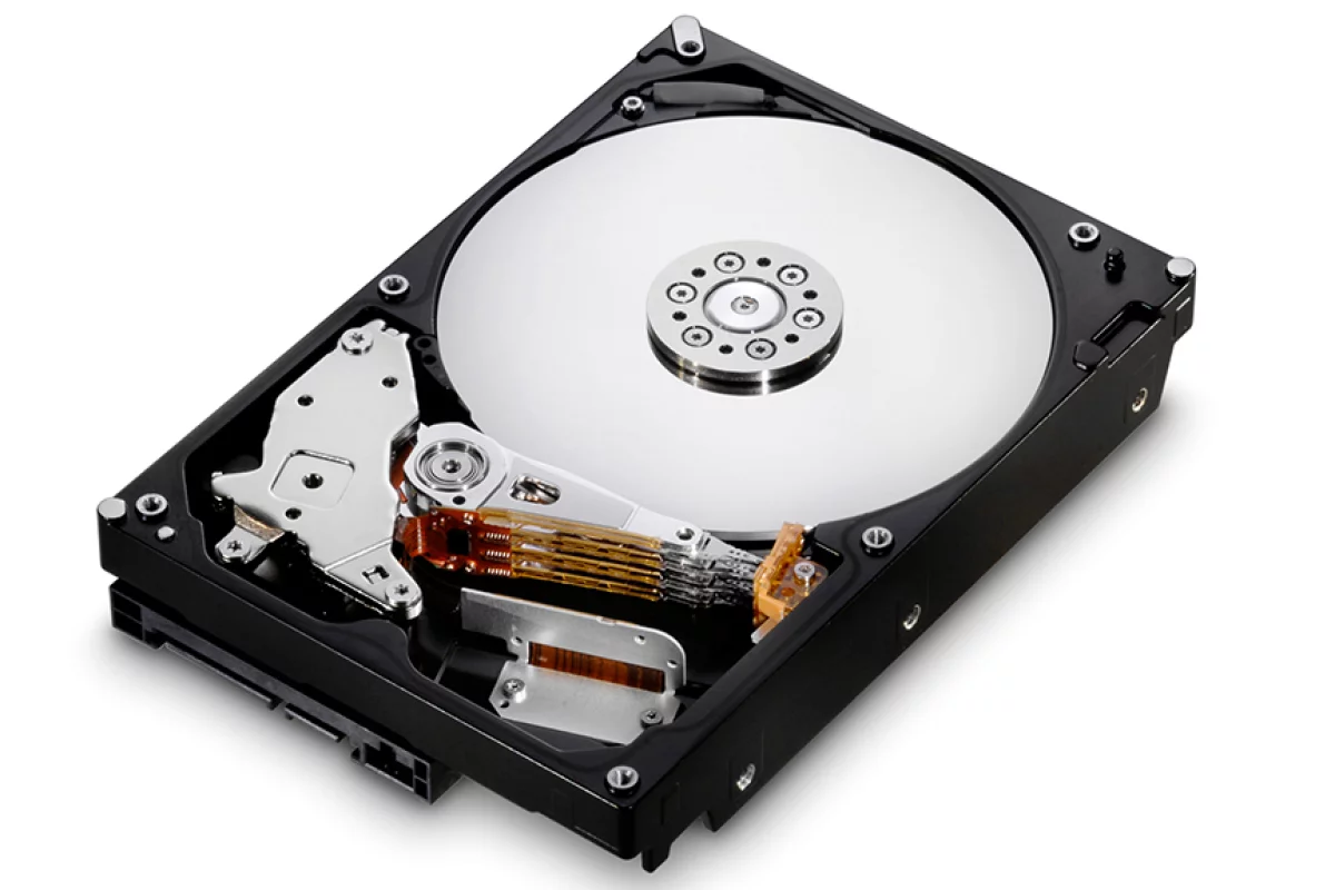 HGST's helium-filled sealed hard drives (not pictured) boast higher capacity and lower power consumption than their air-filled cousins