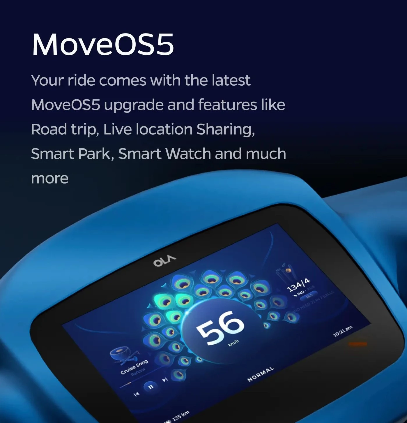 It will come with features and capabilities like Ola Maps-powered Road Trip Mode, Group Navigation, and Live Location Sharing