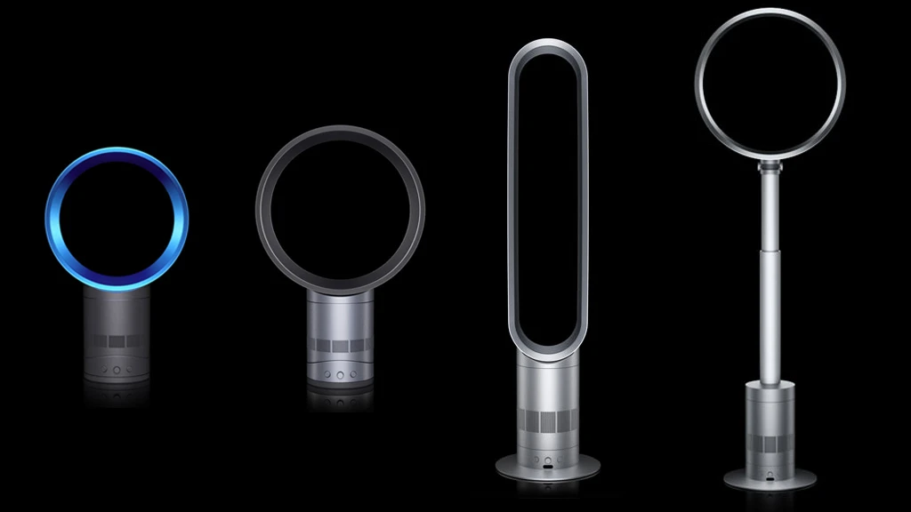 Dyson's expanded bladeless Air Multiplier fan line