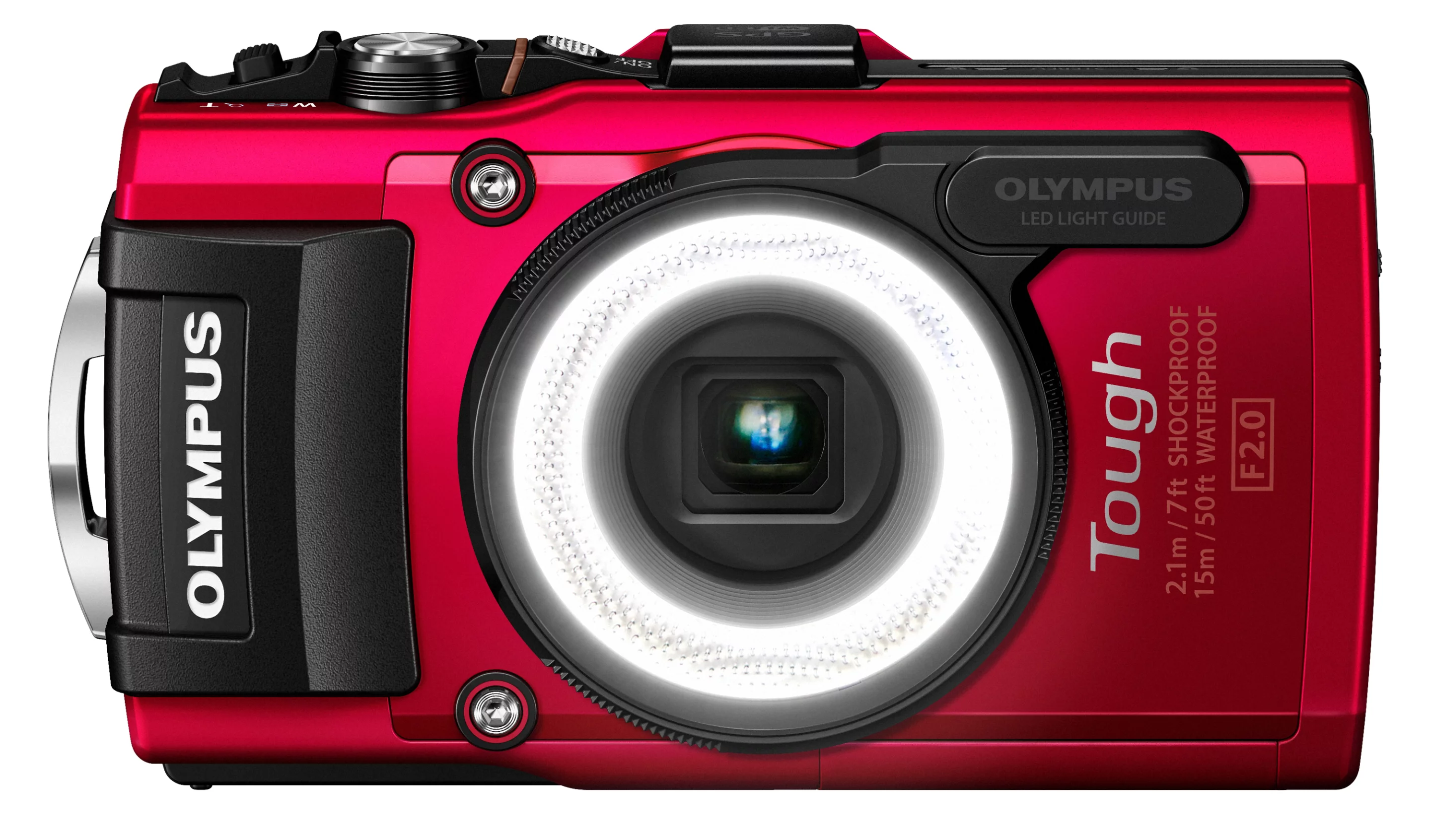 The Olympus Stylus Tough TG-4 is compatible with the optional LG-1 Macro Light Guide