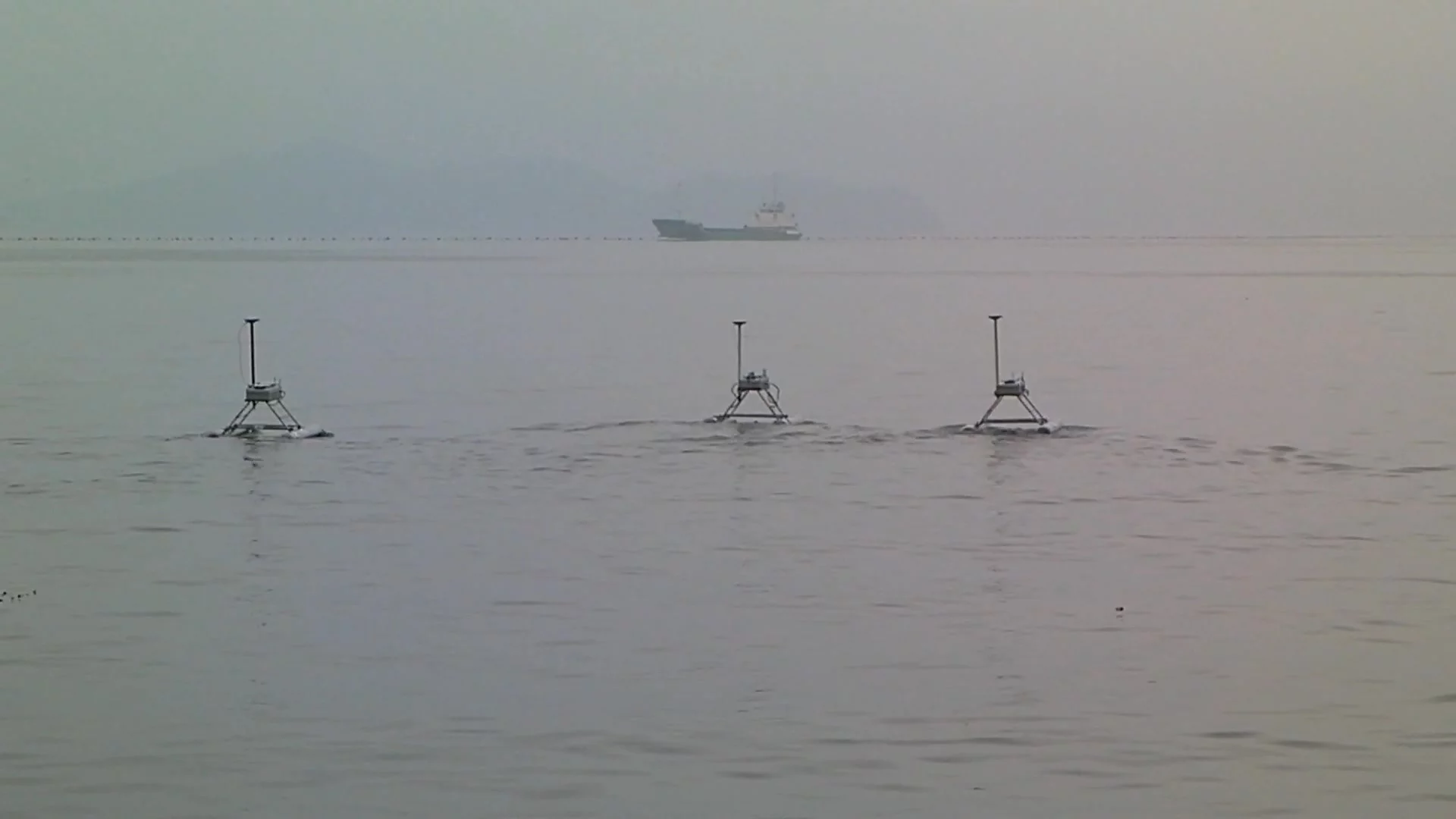 While traveling in a "swarm," as the developers are calling it, the robots will wirelessly exchange information about their locations to ensure they remain spaced apart evenly