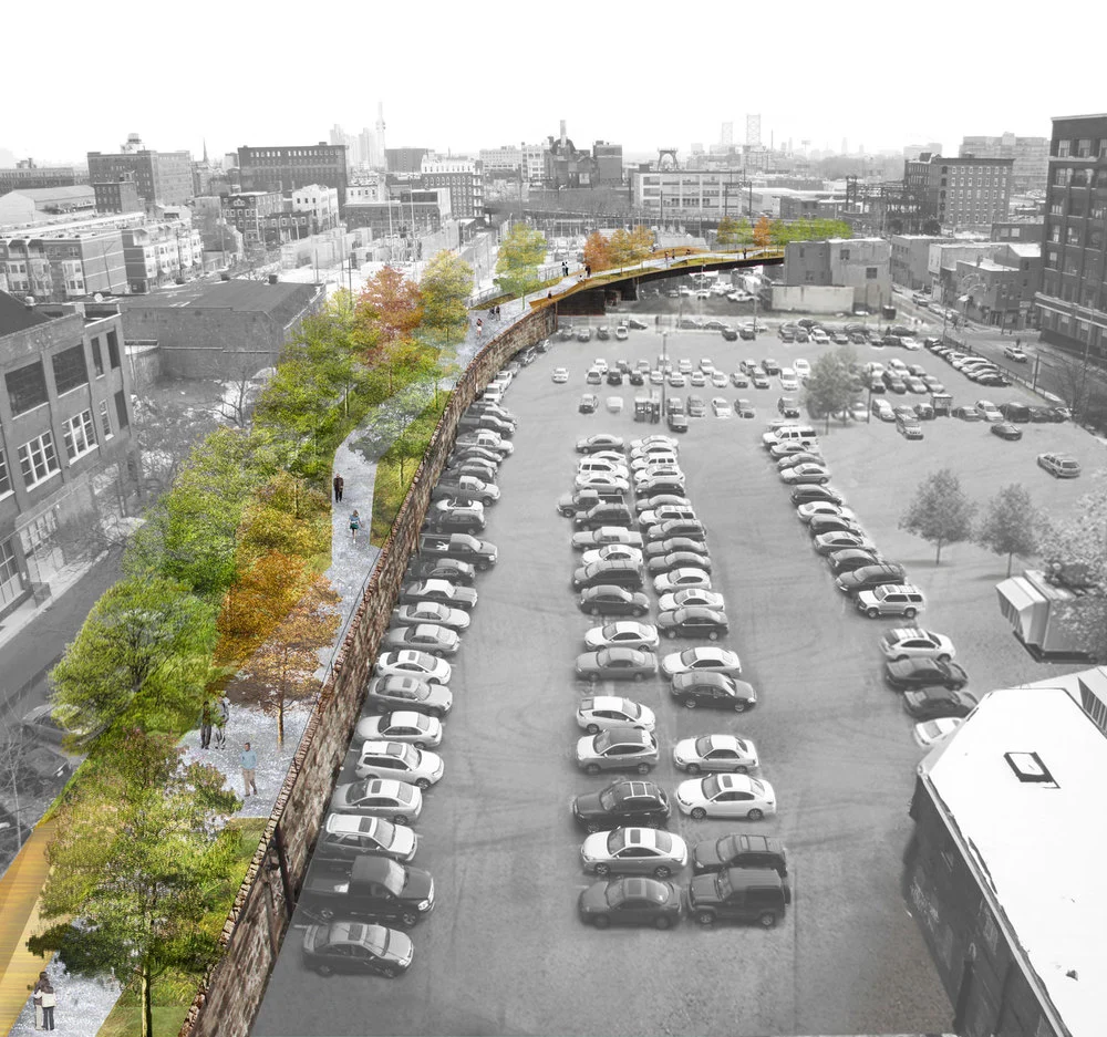 The Philadelphia Rail Park would span 50 city blocks and connect several neighborhoods