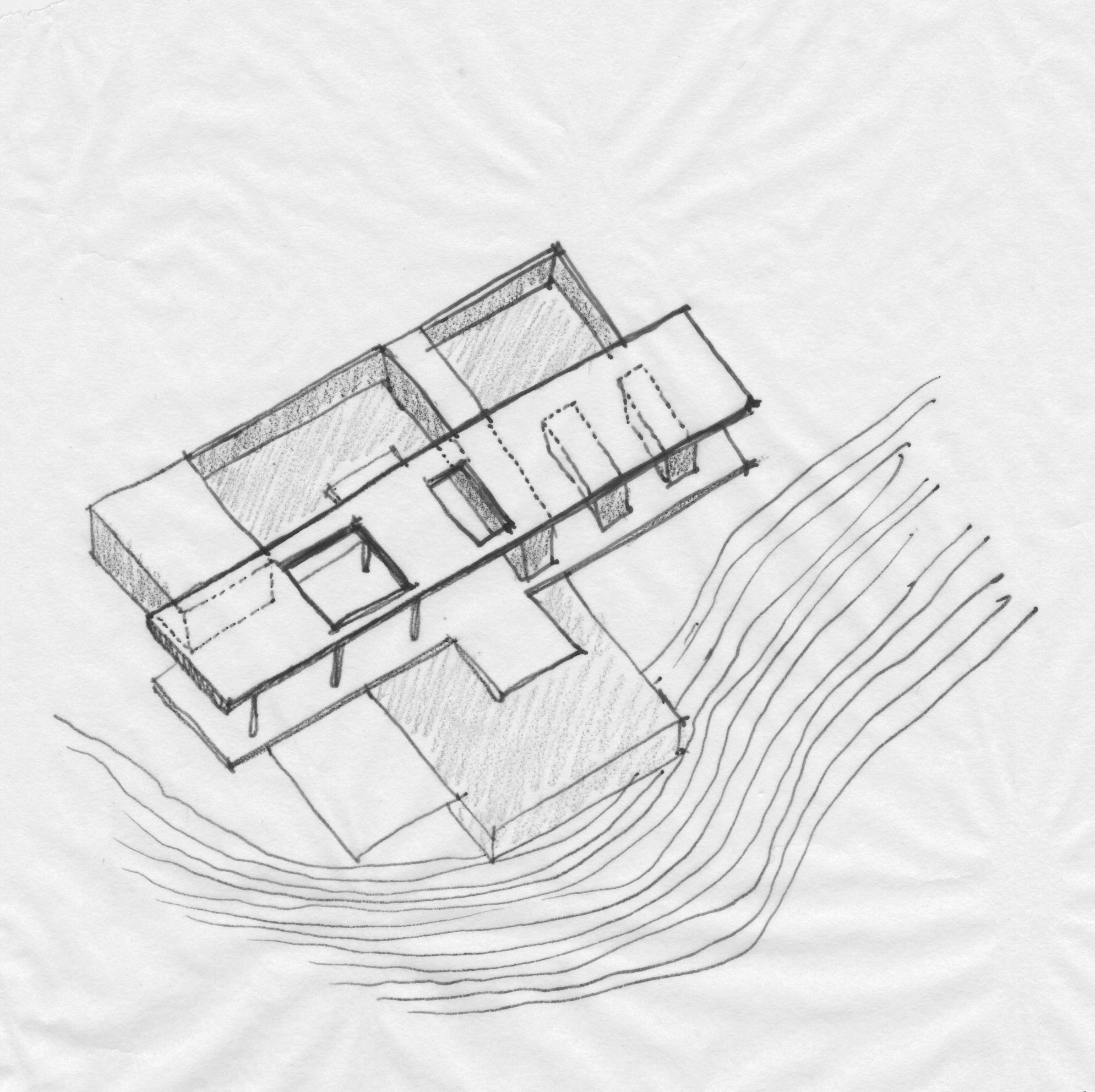 Architectural drawing of Casa 7A (Image: Arquitectura en Estudio)