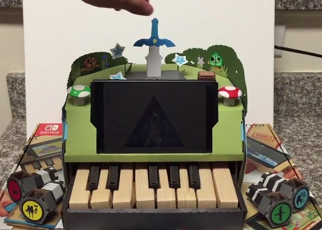 The Legend of Music adds a Zelda twist to the Labo piano