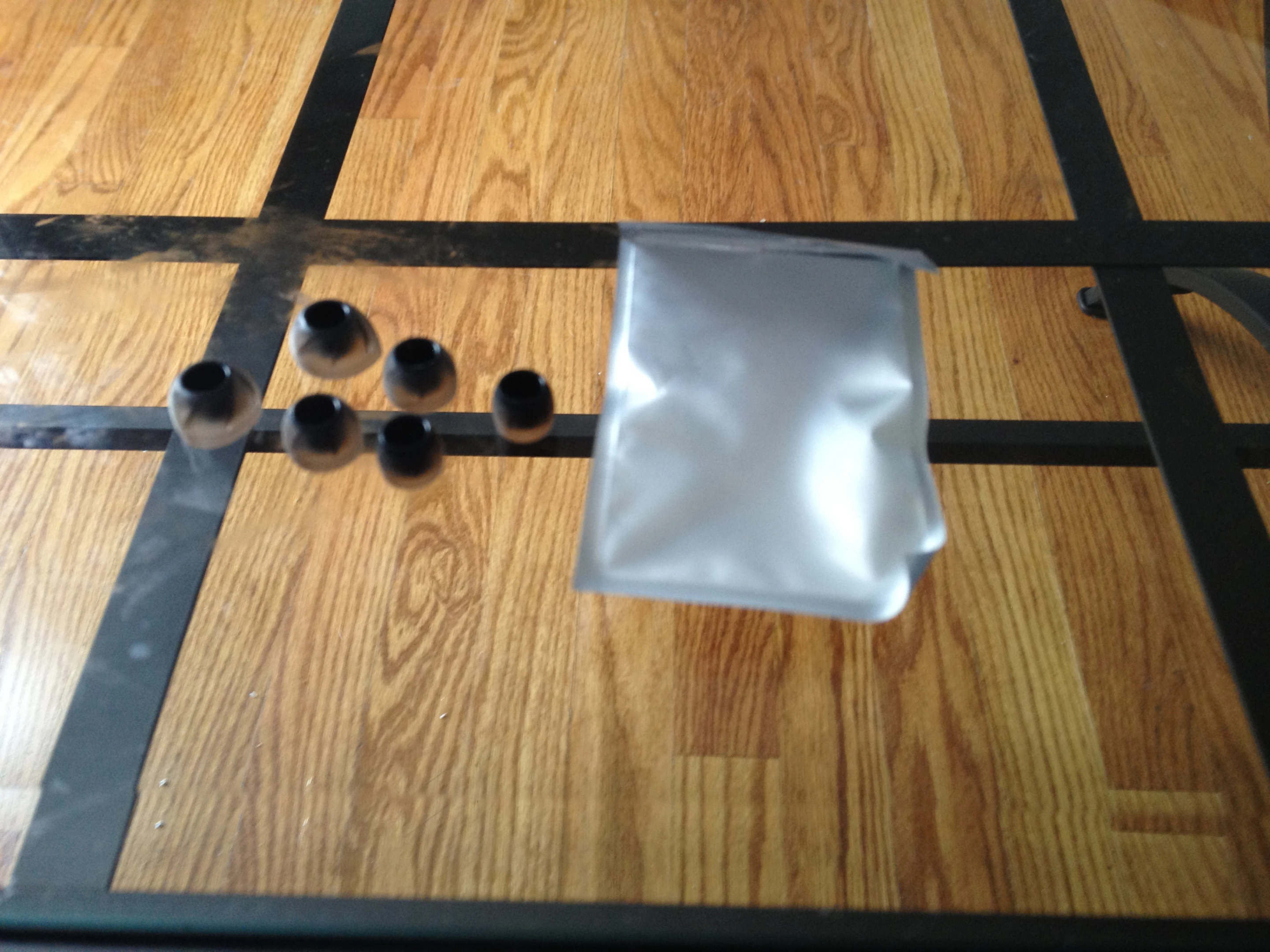 The Munitio SVs come with three "Hollow Points" for different fits