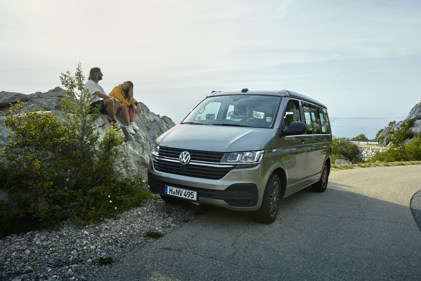 vw california camper van gets foldaway kitchen