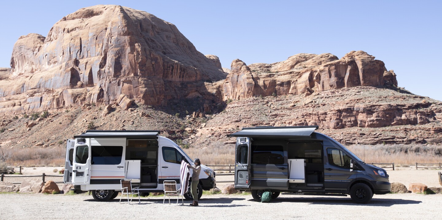 Storyteller van life, served two ways