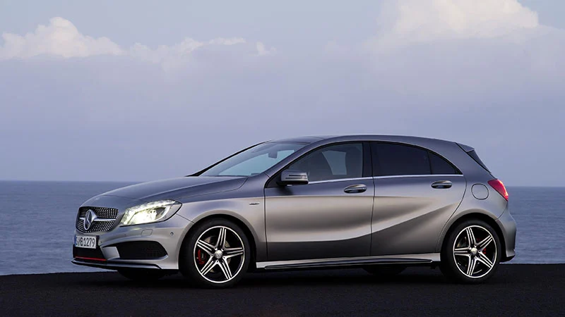 The new Mercedes-Benz A-Class in "AMG Sport" exterior spec.