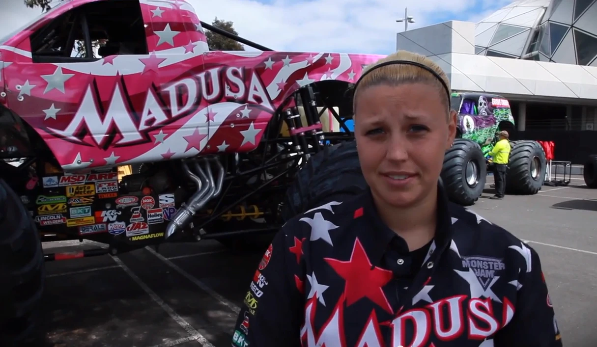 Madusa crew chief Lindsey Hilgendorf (Photo: Noel McKeegan/Gizmag.com)