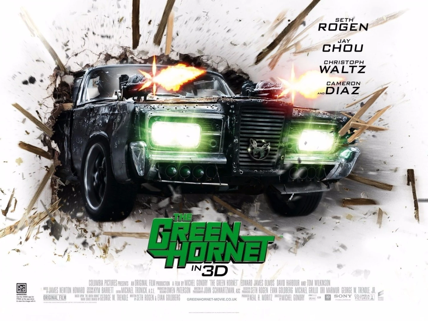 When only a car appears on the movie poster, you can be sure it's the hero car.