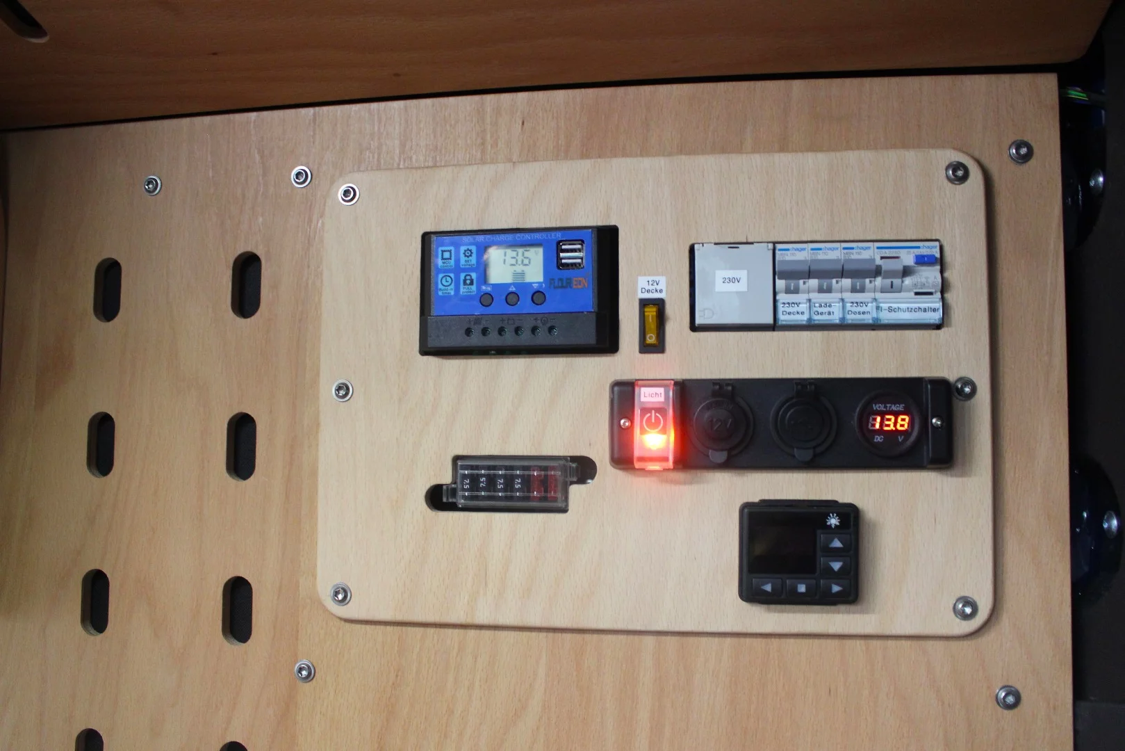 Electrical command center