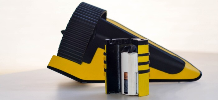 The HydroBee battery pack and stream body