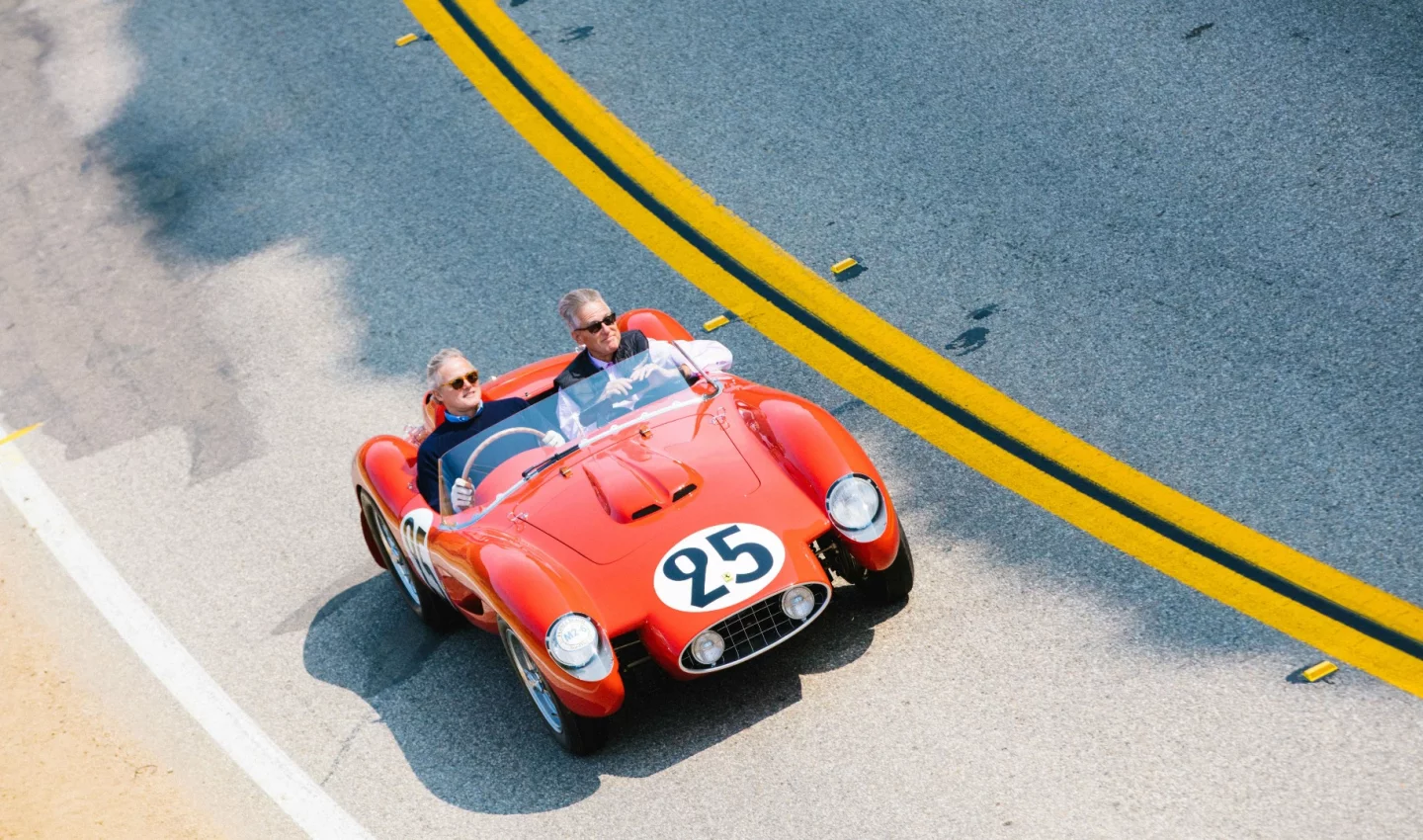 The winner of the Enzo Ferrari Trophy and second place in Class M2 (Ferrari Competition) was this 1958 Ferrari 250 Testa Rossa Scaglietti Spyder, owned by Chris & Ann Cox, Chapel Hill, North Carolina
