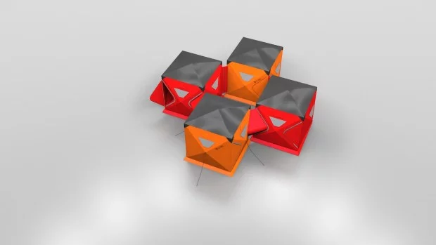 M2C Innovation Qube tents