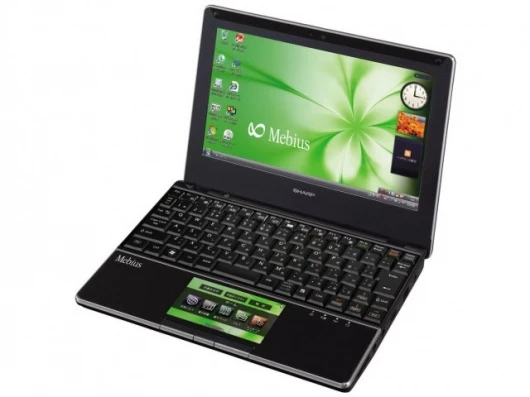 Sharp Corporation is releasing a new notebook PC with an innovative optical sensor built into an LCD touch pad – the company claims is a world first