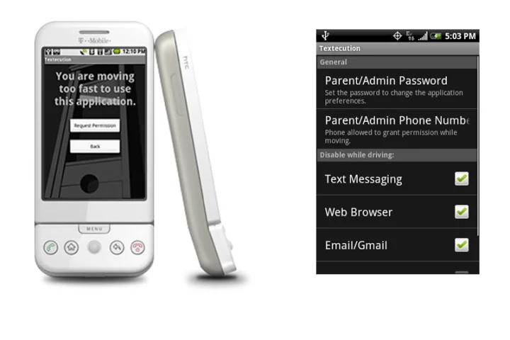 Textecution - an honest attempt to stop kids from texting while driving.