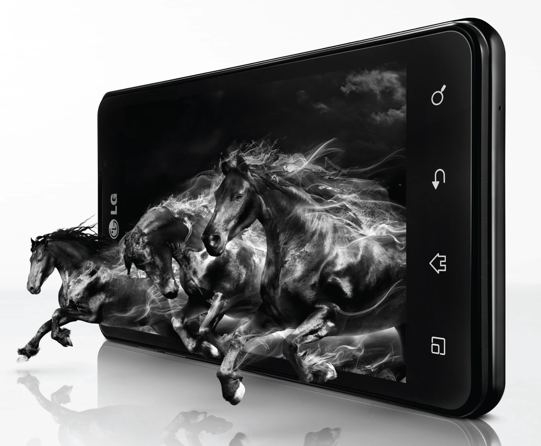 The Optimus 3D Max on display at MWC 2012
