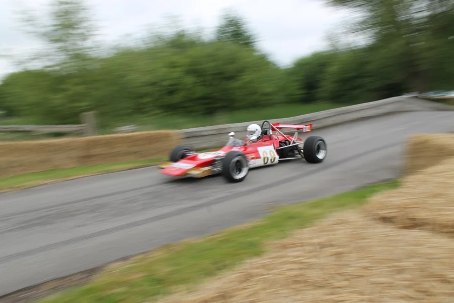 1971 Lotus 69F3 driven by Anthony Wallen