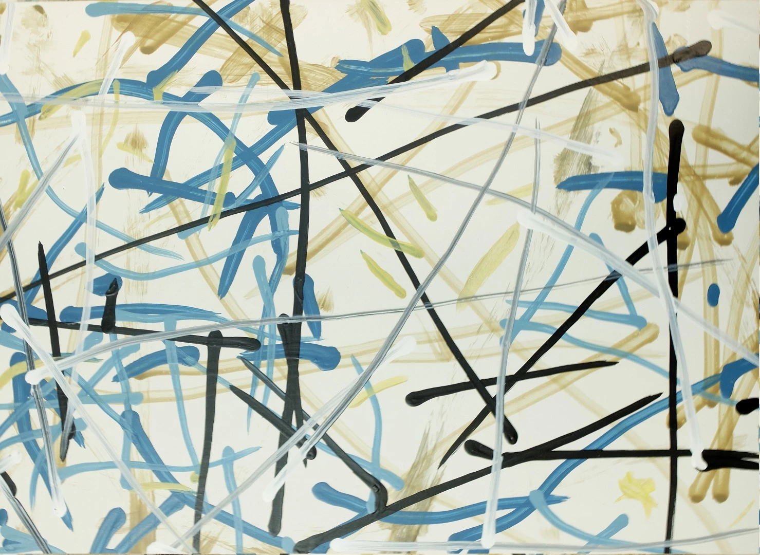 A Jackson Pollock inspired artwork from e-David