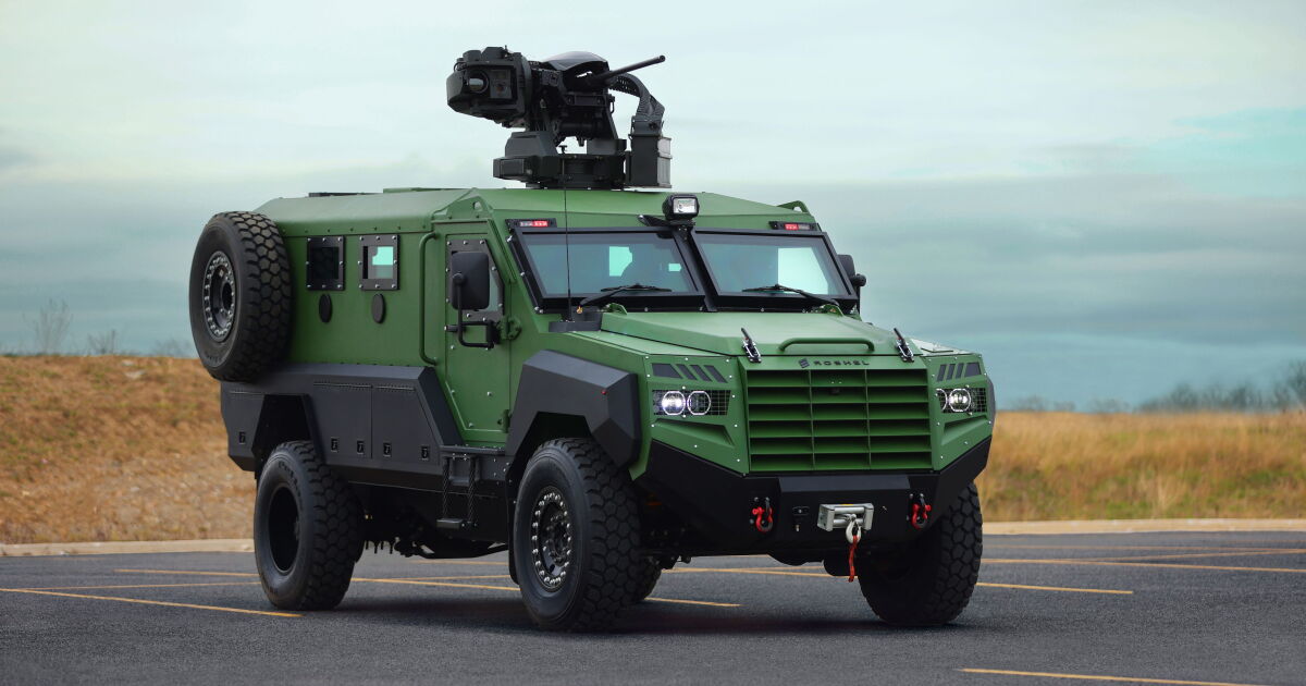 F-550-based Senator MRAP armored car built to survive road blasts