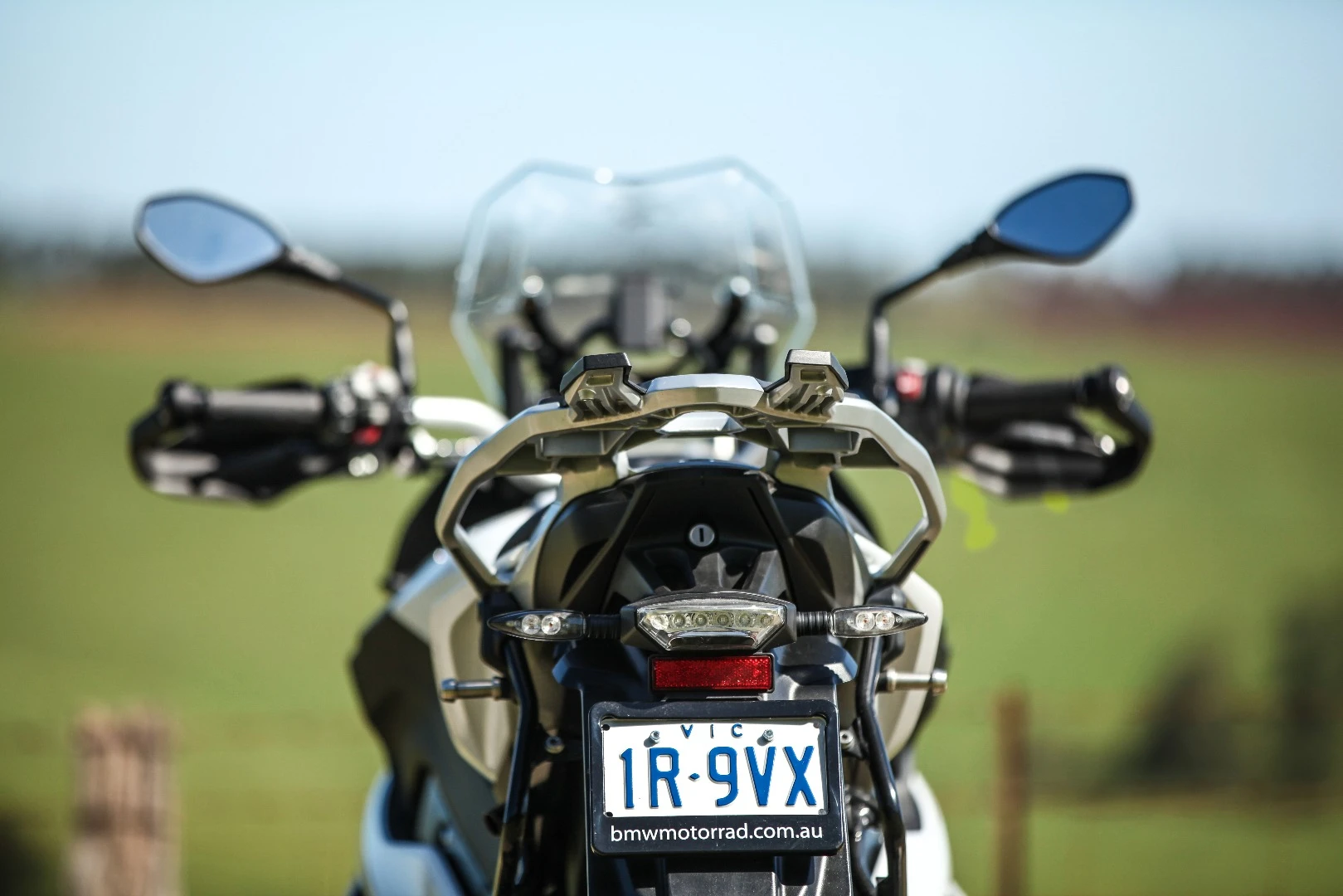 BMW S1000XR: top box rack is just one of the practical touches