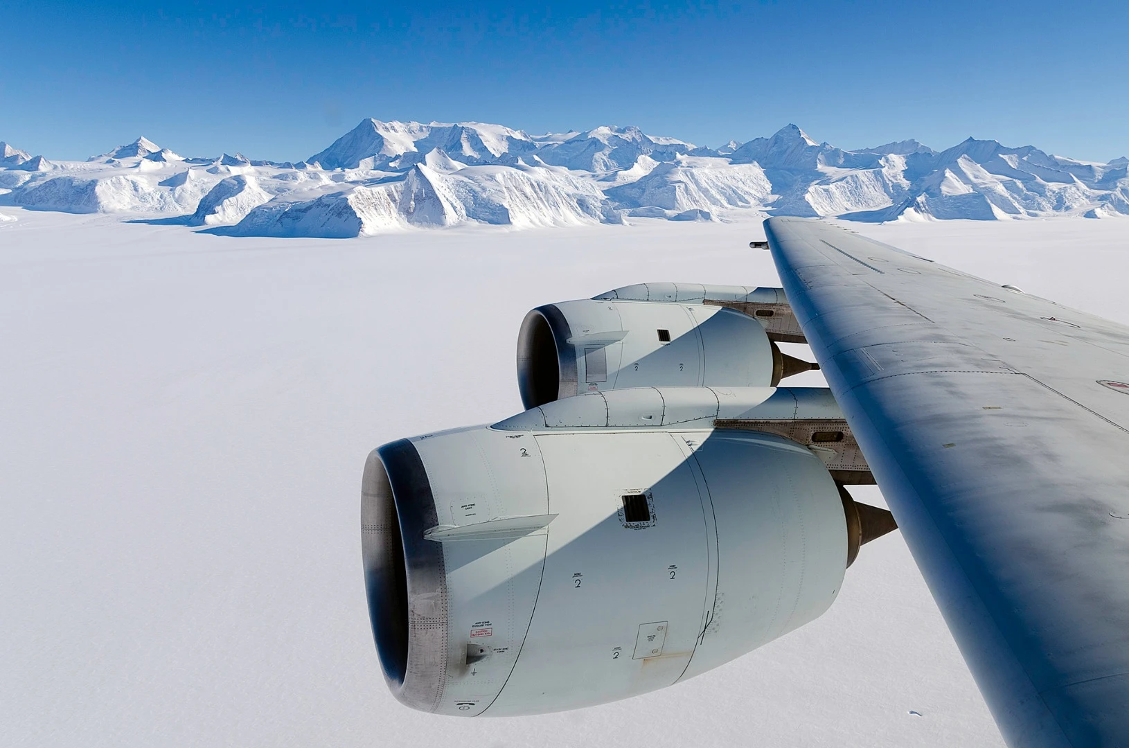 Antarctica's tallest peak, Mount Vinson, on Oct. 22, 2012
