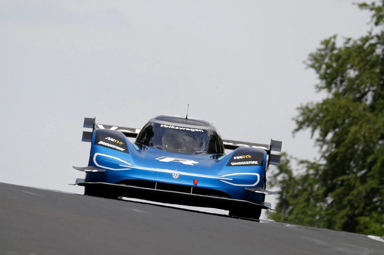 Volkswagen's ID.R in action at Nürburgring-Nordschleife