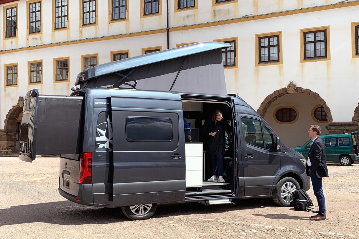 The new Westfalia James Cook will be among the first campers to feature MBAC