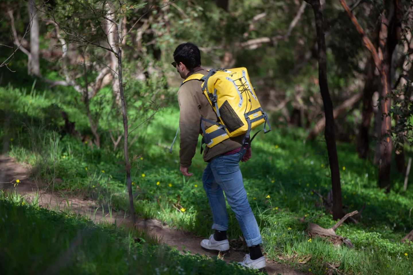 iNrigo is big enough to store a couple of full size bodies, several lenses, flashes and assorted cards and batteries