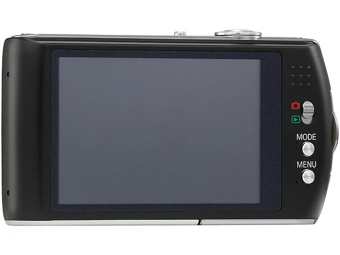 To the rear a 3 inch LCD touchscreen display and a few control buttons