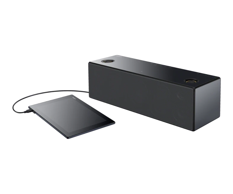 The "Ultra Premium" SRS-X9 includes support for the lossless FLAC audio format at up to 24-bit/192 kHz resolution