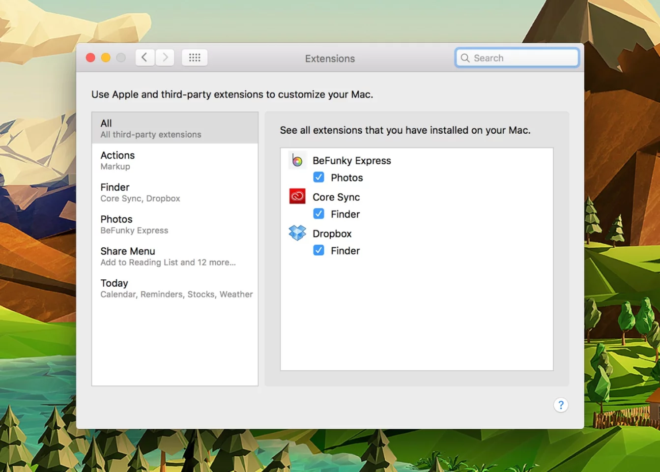 Plug your image editing apps straight into Photos