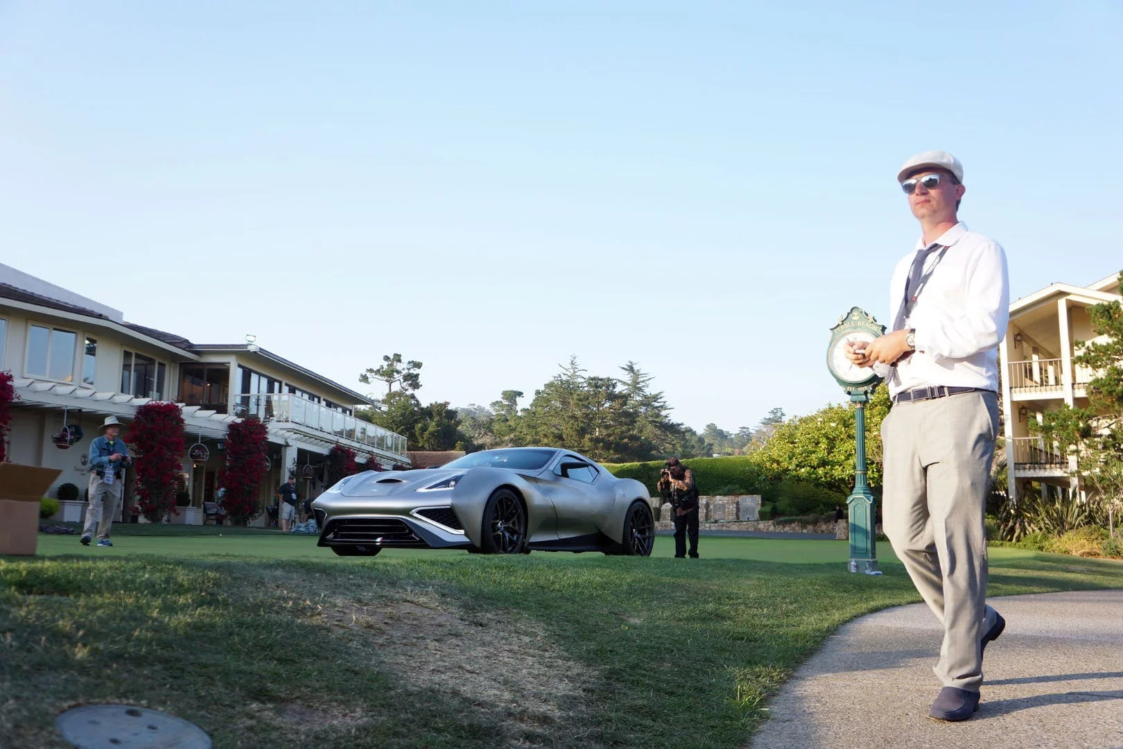 The Vulcano on show at Pebble Beach
