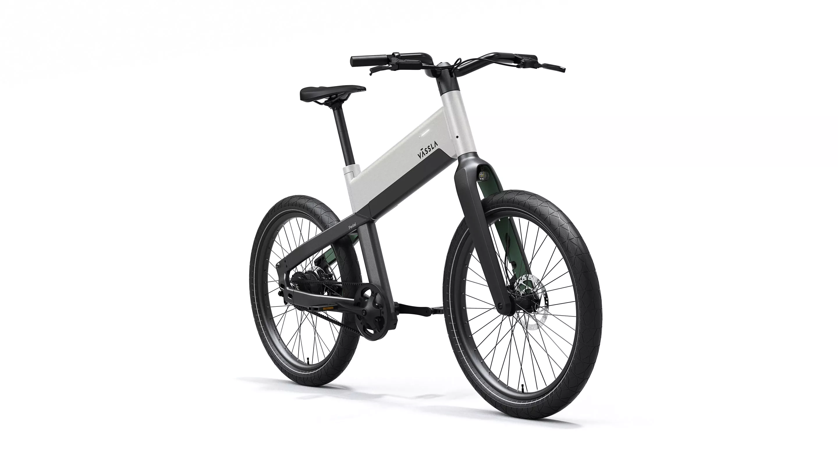 The Vässla Pedal's striking minimalist look is the result of a design partnership with Munich-based industrial designer Christian Zanzotti